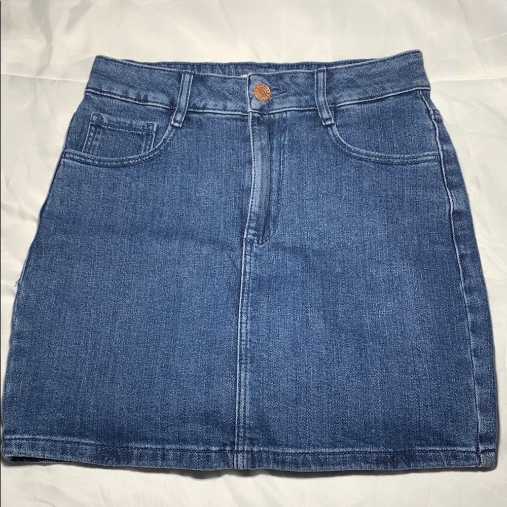 Garage Jean Skirt